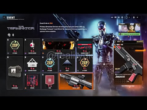 ALL NEW Black Ops 6 Terminator Event Rewards Showcase… (14 FREE Unlocks) - Season 2