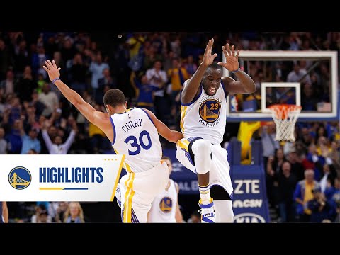 24-0: Best Play of Every Game of Warriors' 2015-16 Season-Opening Win Streak