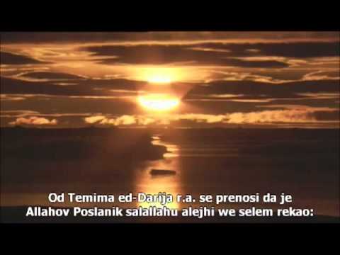 HADIS ALLAHOVOG POSLANIKA SallAllahu alejhi we sellem..."Ensarud din"