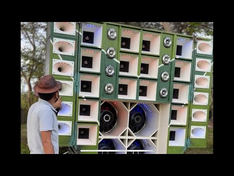 Conheça o paredão LL Nazaré do Piauí 4 graves 12 médios e 12 cornetão