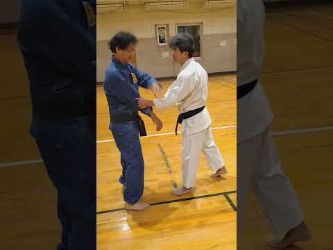 「袖とり」と言う琉球御殿武術(本部御殿手)の関節技、崩し技、投げ技等の基本動作を学ぶトレーニング法。#kobudo 　#martialarts 　#琉球古武術