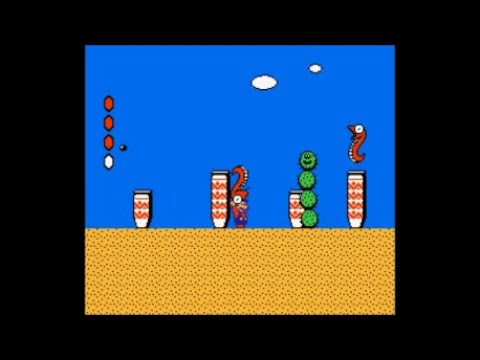 Super Mario Bros 2 (NES) - World 2-2