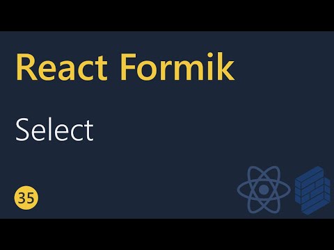 React Formik Tutorial 35 Select