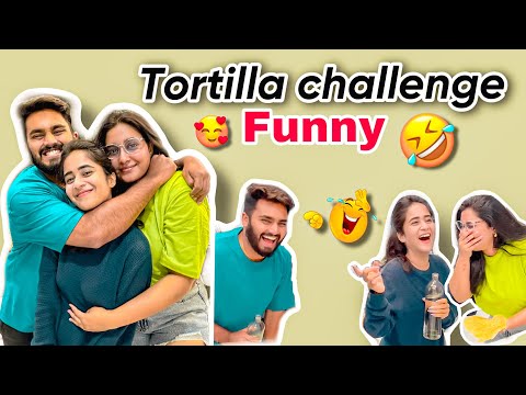 Funny Tortilla Challenge 🤣| FYI - WE USED EXPIRED TORTILLA