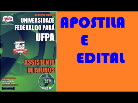 Apostila Assistente de Alunos Concurso UFPA 2015
