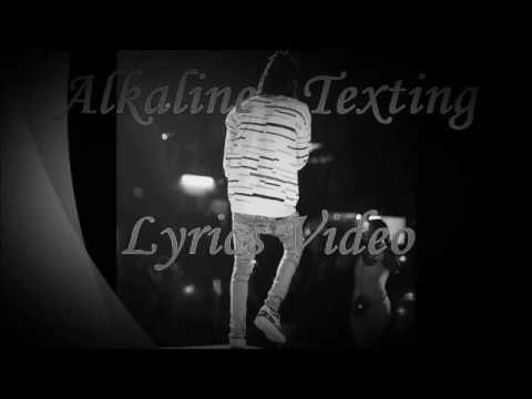 Alkaline ft WSTRN- Txtin [Official Lyric Video]