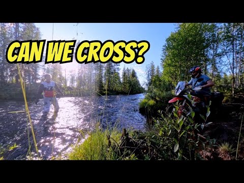 TET Sweden – Broken Bridge River Crossing | KTM 890 Adventure R