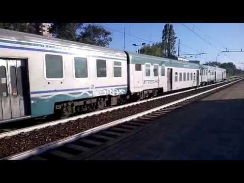 E464 078 XMPR+7 piano ribassato XMPR e Trenord - Sesto San Giovanni 17/07/2016