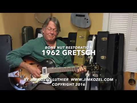 1962 Gretsch  - Nut Restoration