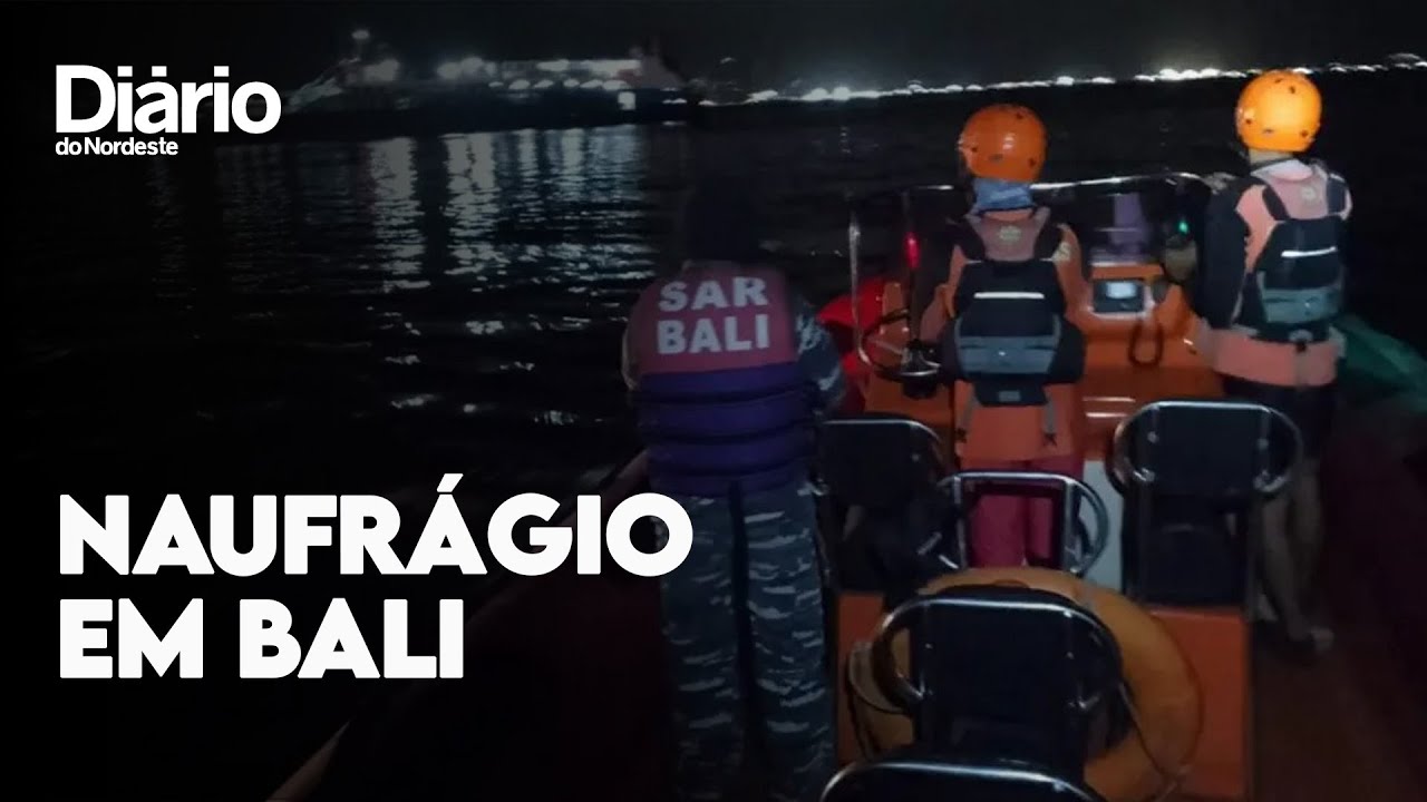 Imagem da notícia Naufrágio em Bali deixa pelo menos cinco mortos e dezenas de desaparecidos