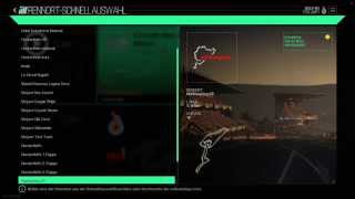 Tracklist Project Cars