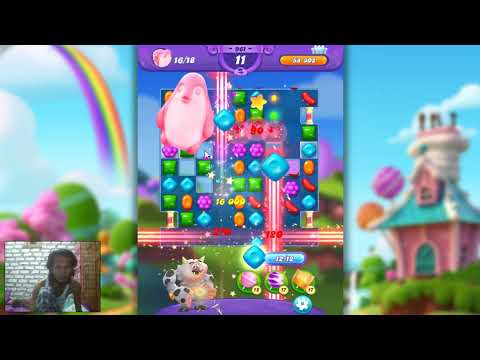 Candy Crush Friends Saga Level 961 - 3 Stars , 24 Moves Completed