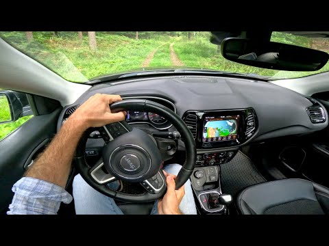 2018 Jeep Compass 4x4 [1.4 - 170 HP] POV Test Drive 4K |Top Speed Autobahn