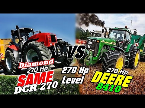Same DCR 270 Vs John Deere 8410 - Which is better on 270 Hp? Ultimate comparison (Diamond VS Deer)