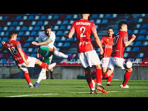 Nîmes 0-2 ASSE : les missiles vus de la pelouse !