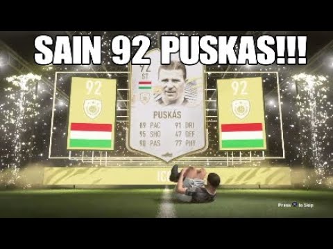 SAIN 92 PUSKAS!!! |Fifa 21 suomi