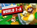Super Mario 3D World Walkthrough - World 1-A: Chargin' Chuck Blockade