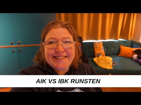 Stockholm vlogg| AIK vs IBK Runsten