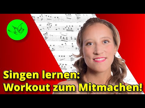 Singen lernen für Anfänger & Workout zum Mitmachen