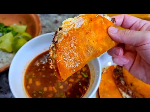 Homemade BIRRIA Tacos