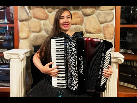 FITLTTLSTAR - Black Fisitalia Little Star Tone Chamber Piano accordion LMMH 41 120 $6999