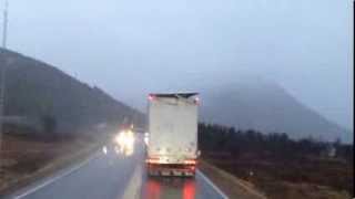 preview picture of video 'Truck driving norway road 85'