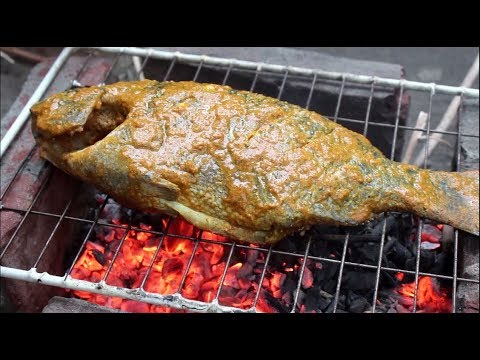Traditional Garlic Grilled Fish Recipe Village Style