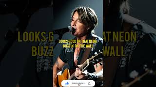 Blue Ain’t Your Color - Keith Urban (Lyrics Video) 🤠🎸 #shorts #youtubeshorts #music #country #song