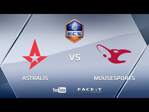 CS:GO - Astralis vs Mousesports - Map 3 - SEMI FINAL - ECS Season 4 Finals