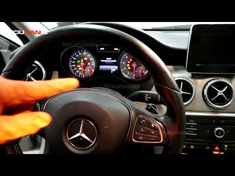 2014-2020 Mercedes Benz GLA250 Diagnose Steering Angle Sensor Problem using a Scanner