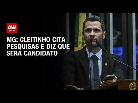 Cleitinho cita resultados em pesquisas e diz que será candidato em MG | BASTIDORES CNN