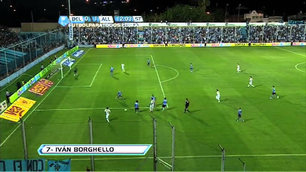 Gol Borghello. Belgrano 0 All Boys 1. Torneo Final. Fecha 11. Fútbol Para Todos