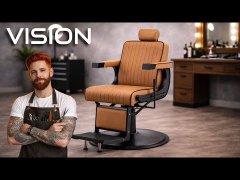 Vision Poltrona barbiere barber shop in varie tonalità