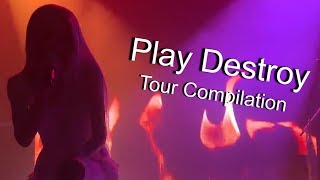 Play Destroy LIVE - Poppy Am I A Girl? Tour Compilation