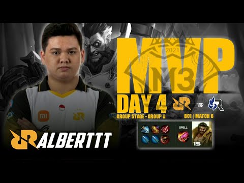 SAVAGE!! Best Moments Roger RRQ Alberttt | MVP Day 4 Group D - M3 MLBB World Championship