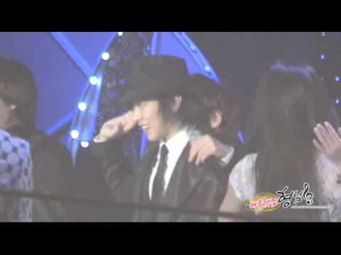 091210  Golden Disk Award -  Ryeowook @ Sorry sorry ending