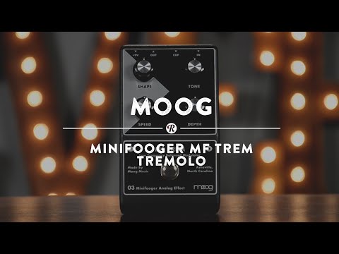Moog Minifooger MF Trem v2 2010s - Black image 2