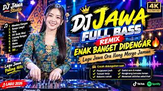 Download lagu DJ JAWA FULL BASS, ENAK BANGET DIDENGAR mendem kangen, banyu langit, tatu, ati dudu wesi | Lagu 2026 mp3