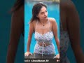 Bluehaipanipani Paani Blue Swimmingpool Swimming Swim Swimsuit Anushkasen Anushka Swimwear