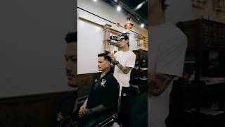 MR.BROTHERS×Dickies×SHISHUMANIAmコラボバーバーパンツ刺繍ライブ