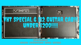 Video thumbnail for VHT special 6 112 Cab UNBOXING... by Stringmancer