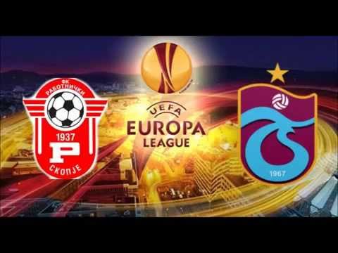Rabotnicki -  Trabzonspor geniş özet 30.07.2015