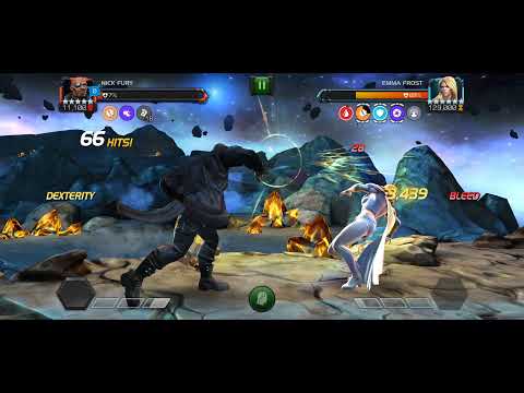 Week 8 Summer of Pain #skill - NF 4 revives Emma Frost - Marvel Contest of Champions