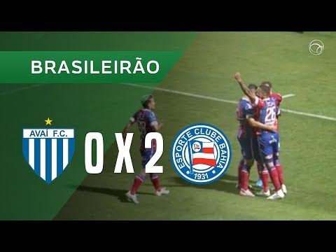 AVAÍ 0 X 2 BAHIA - GOLS - 30/09 - BRASILEIRÃO 2019