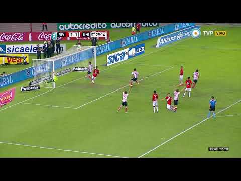 27 Gol Ignacio Malcorra / River 2-2 Unión (2-2)