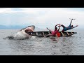 Shark Attack On Fishing Boat Fun Made Great White Shark Attack Video At Sea Part 7
