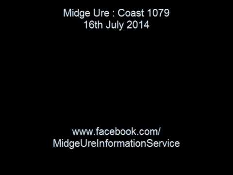 Midge Ure interview : Coast 1079 16 july 2014