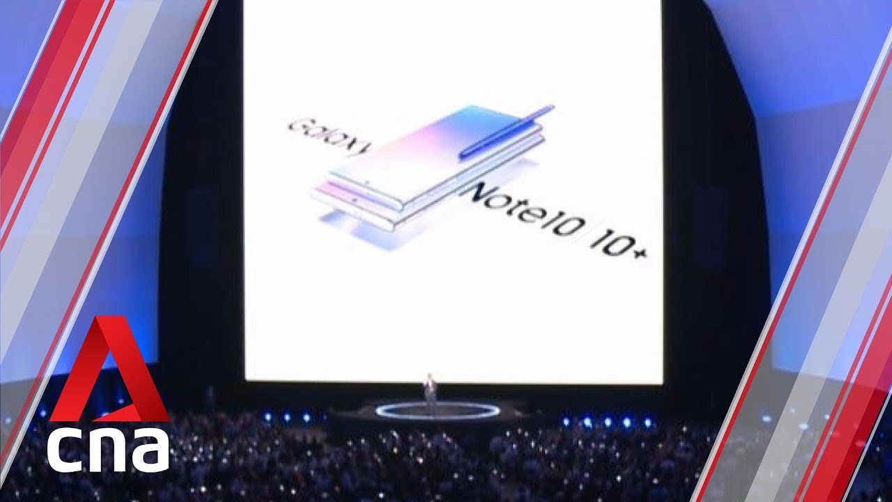 Samsung unveils Galaxy Note 10