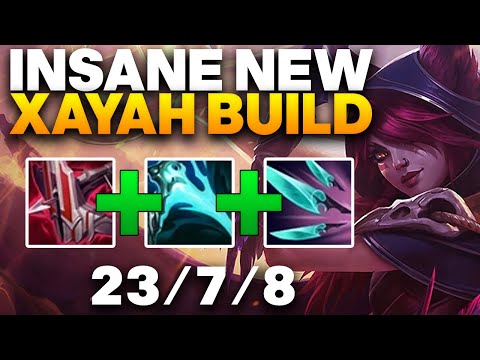 THIS NEW XAYAH BUILD IS ABSOLUTELY INSANE - Xayah ADC Gameplay