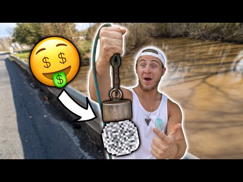 I'm Rich! Magnet Fishing For EXPENSIVE Treasures - Crazy Day Of Magnet Fishing